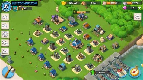 best Boom Beach hq 11 layout